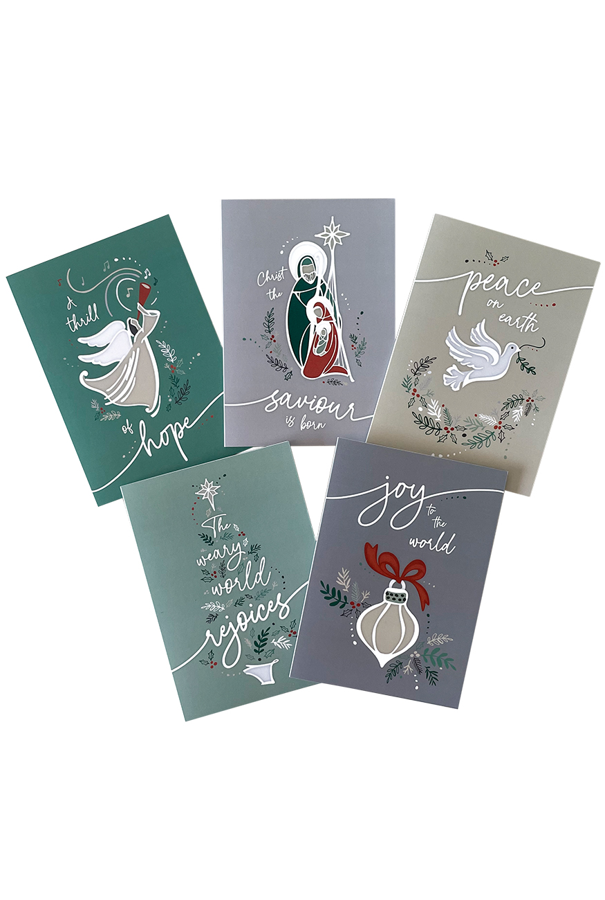 Christmas Cards - Carol Themed