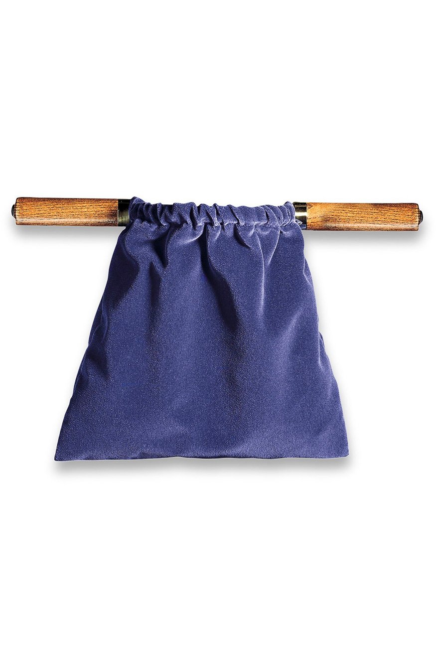 Royal Blue Felt Church Tythe Offering Bag with Wood Handles : Amazon.in:  Musical Instruments