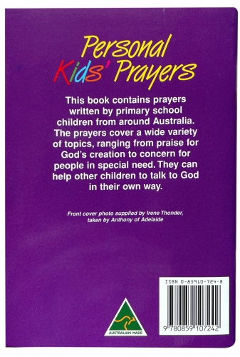 Personal Kid's Prayers
