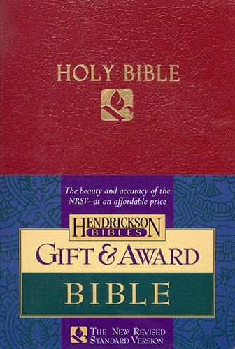 NRSV Gift and Award Bible Burgundy
