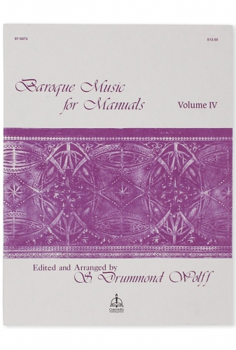 Baroque Music for Manuals, Vol. IV