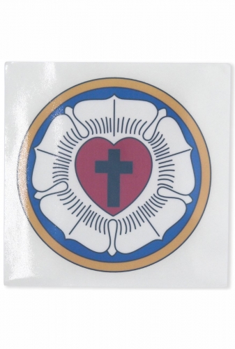 Luther's Rose Window Cling