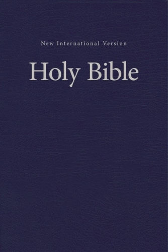 NIV Pew bible blue