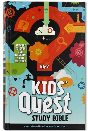 NIrV Kids Quest study bible