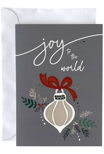 Joy To The World - Christmas Card