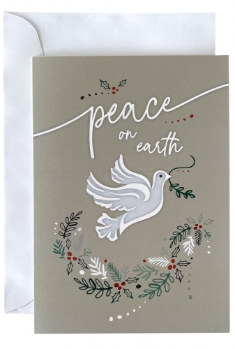 Peace On Earth - Christmas Card