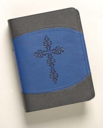 The Lutheran Study Bible - Compact DuoTone Royal Blue/Black ESV