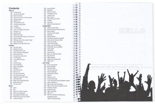 All Together All Right Music Book White