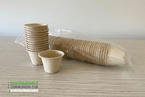 The Biodegradable Communion Cup