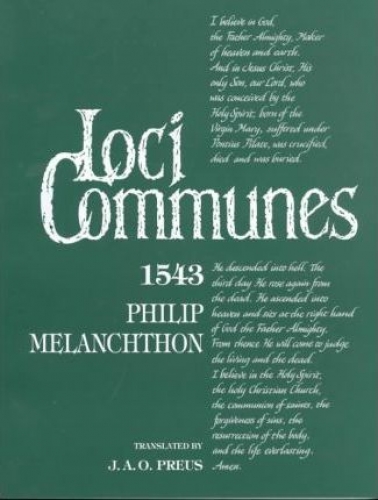 Loci Communes 1543 Philip Melanchton (Used)